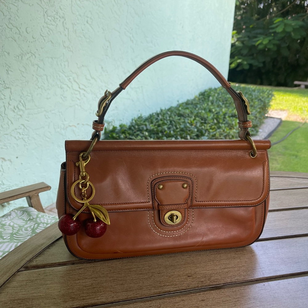 Vintage Brown Coach City Willis Bag